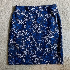 Size 4 Nautical Banana Republic Skirt